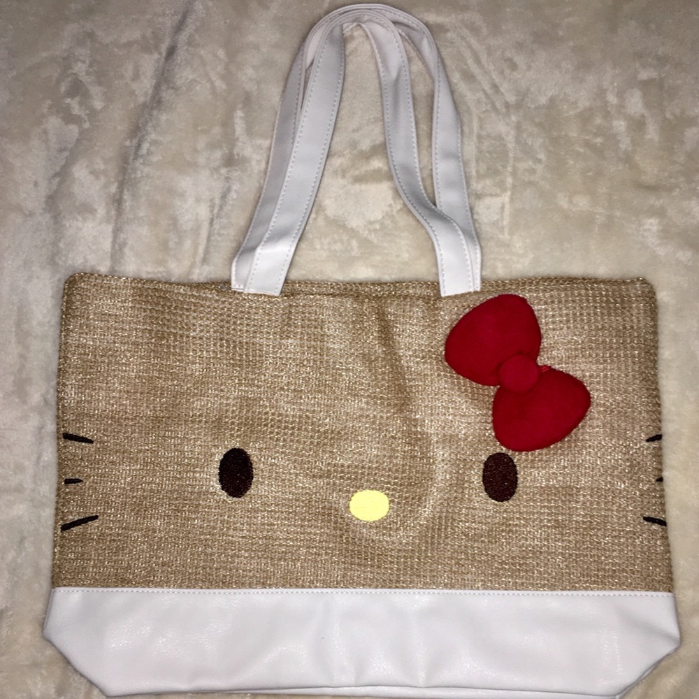Hello kitty tote bag
